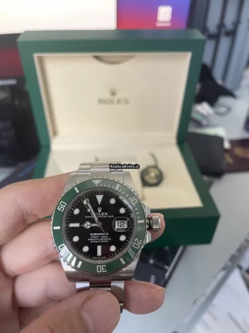 Attractive Clone Rolex Submariner Date 126610lv-0002 Caliber 3235 Automatic Movement 41mm Steel Case Mens/unisex Watch - Image 7