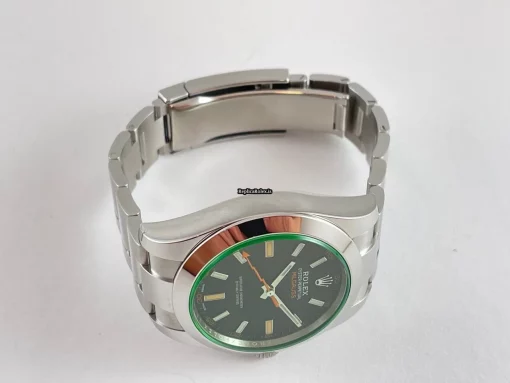 Reliable Copies Rolex Milgauss 116400gv Caliber 3131 Automatic Movement 40mm Steel Case Mens/unisex Watch - Image 5