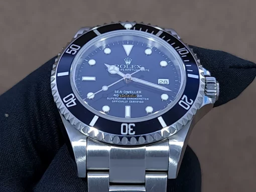 Marvellous Fake Rolex Sea-dweller 4000 16600 Caliber 3135 Automatic Movement 40mm Steel Case Mens/unisex Watch - Image 4