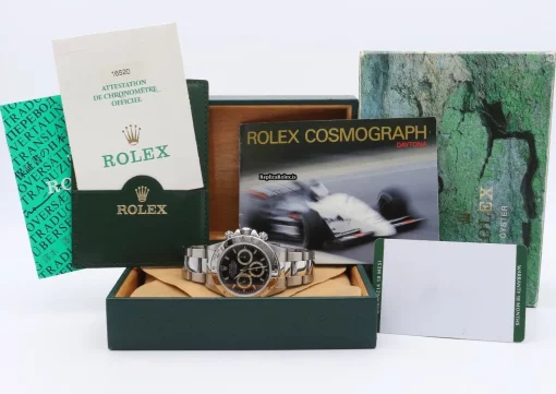 Terrific Replica Rolex Daytona 16520 Zenith El Primero Caliber 4030 Automatic Movement 40mm Steel Case Mens/unisex Watch - Image 2