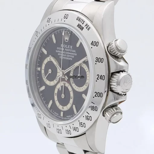 Terrific Replica Rolex Daytona 16520 Zenith El Primero Caliber 4030 Automatic Movement 40mm Steel Case Mens/unisex Watch - Image 3