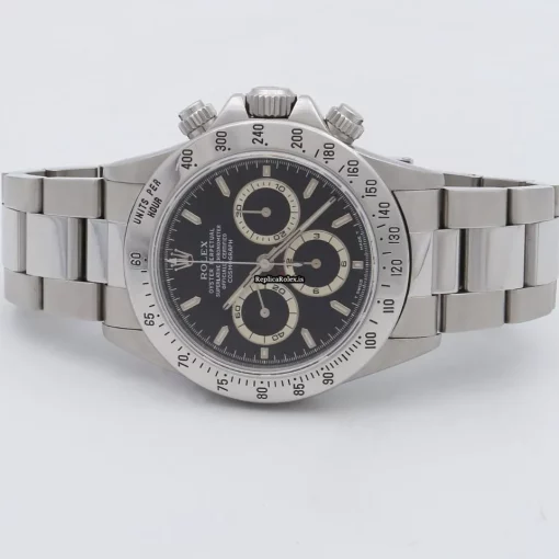 Terrific Replica Rolex Daytona 16520 Zenith El Primero Caliber 4030 Automatic Movement 40mm Steel Case Mens/unisex Watch - Image 5