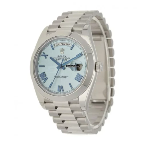 Fine Fake Rolex Day-date 40 228206 Caliber 3255 Automatic Movement 40mm Platinum Case Mens/unisex Watch - Image 2