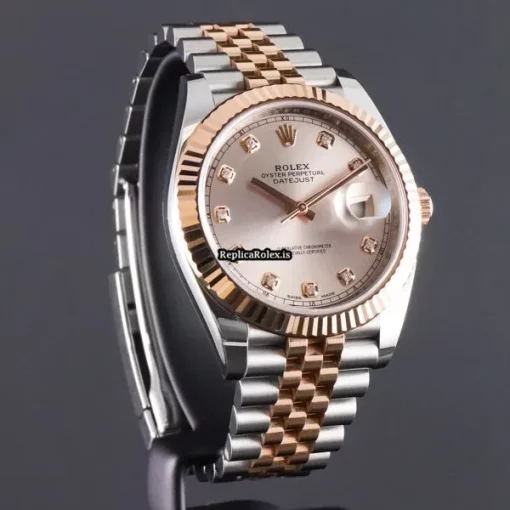 Appealing Copy Rolex Datejust II 126331 Caliber 3235 Automatic Movement 41mm Gold/steel Case Mens/unisex Watch - Image 4