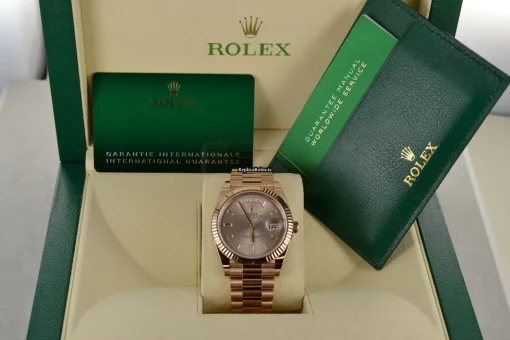 1:1 Replica Rolex Day-date 40 228235-0006 Caliber 3255 Automatic Movement 40mm Rose Gold Case Mens/unisex Watch - Image 2