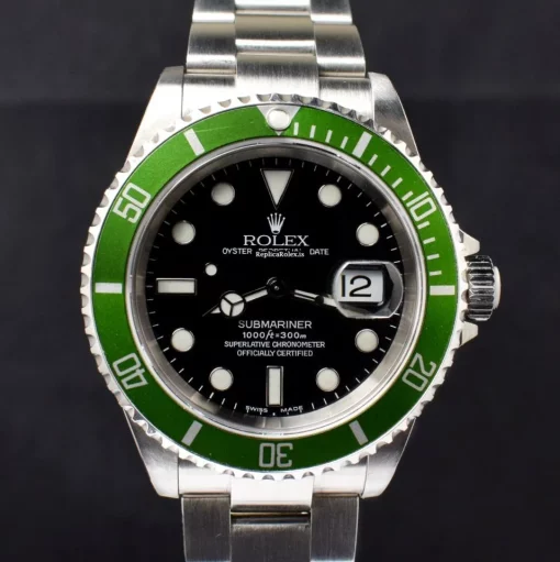 Lovely Replica Rolex Submariner Date 16610lv Automatic Movement Steel Case Mens/unisex Watch - Image 2