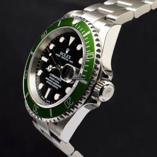 Lovely Replica Rolex Submariner Date 16610lv Automatic Movement Steel Case Mens/unisex Watch - Image 3