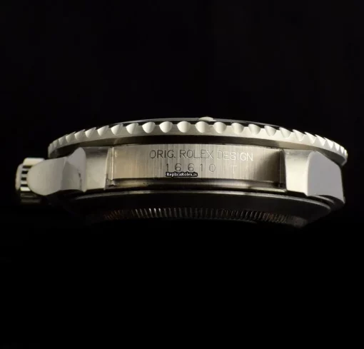 Lovely Replica Rolex Submariner Date 16610lv Automatic Movement Steel Case Mens/unisex Watch - Image 5