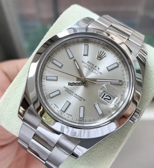 Exquisite Knockoff Rolex Datejust II 116300 Caliber 3136 Automatic Movement 41mm Steel Case Mens/unisex Watch