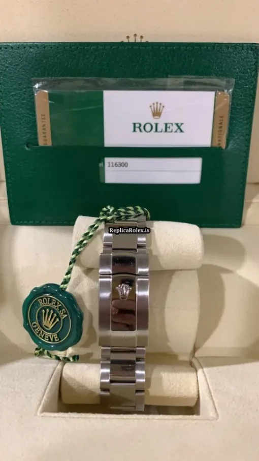 Exquisite Knockoff Rolex Datejust II 116300 Caliber 3136 Automatic Movement 41mm Steel Case Mens/unisex Watch - Image 4