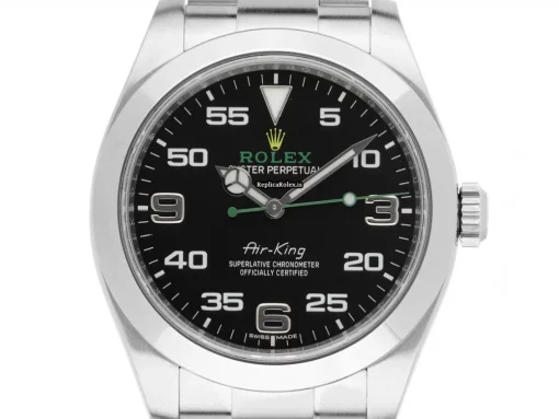 Pleasing Replica Rolex Air King 116900 Caliber 3131 Automatic Movement 40mm Steel Case Mens/unisex Watch