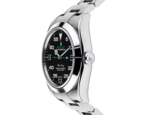 Pleasing Replica Rolex Air King 116900 Caliber 3131 Automatic Movement 40mm Steel Case Mens/unisex Watch - Image 2
