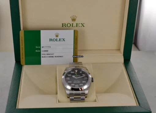 Cool Replica Rolex Air King 116900 Caliber 3131 Automatic Movement 40mm Steel Case Mens/unisex Watch - Image 6