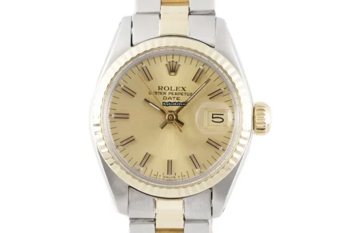 Lovely Replica Rolex Lady-datejust 6917 Caliber 2030 Automatic Movement 26mm Gold/steel Case Womens Watch - Image 7