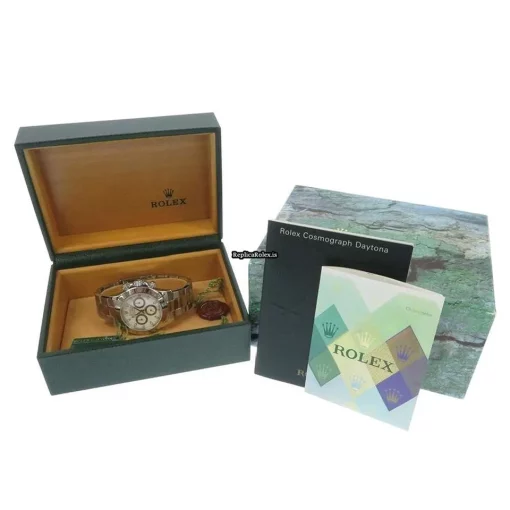 Neat Replica Rolex Daytona 116520 Caliber 4130 Automatic Movement 40mm Steel Case Mens/unisex Watch - Image 16