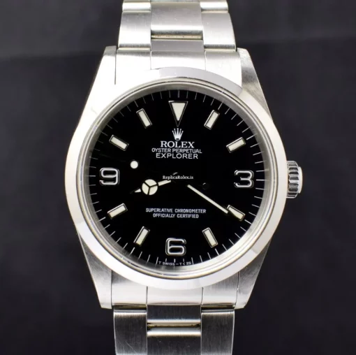 Wholesale Fake Rolex Explorer 14270 Automatic Movement Steel Case Mens/unisex Watch - Image 3