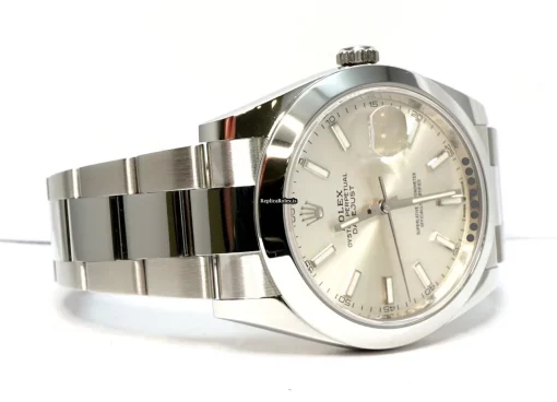 Distinctive Copies Rolex Datejust 126300 Caliber 3235 Automatic Movement 41x48mm Steel Case Mens/unisex Watch - Image 3