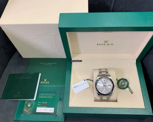 Distinctive Copies Rolex Datejust 126300 Caliber 3235 Automatic Movement 41x48mm Steel Case Mens/unisex Watch - Image 7