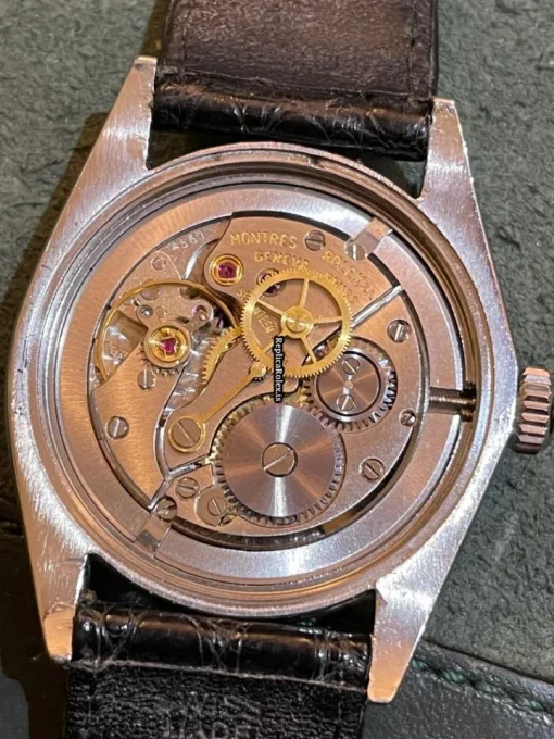 Well Made Replica Rolex Oyster Precision 6426 Caliber 1225 Manual Winding Movement 34x42mm Steel Case Mens/unisex Watch - Image 7
