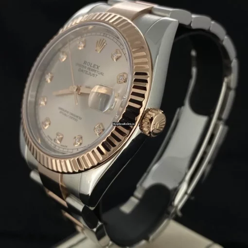 Well Made Replica Rolex Datejust II 126331 Caliber 3235 Automatic Movement 41mm Gold/steel Case Mens/unisex Watch - Image 3