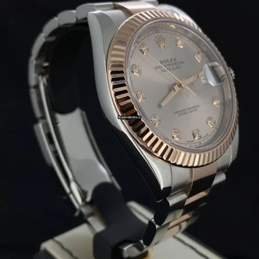 Well Made Replica Rolex Datejust II 126331 Caliber 3235 Automatic Movement 41mm Gold/steel Case Mens/unisex Watch - Image 4
