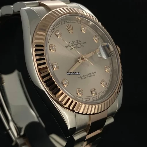 Well Made Replica Rolex Datejust II 126331 Caliber 3235 Automatic Movement 41mm Gold/steel Case Mens/unisex Watch - Image 5