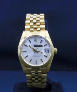 Aaa Fake Rolex Datejust 6824 Caliber 2030 Automatic Movement 31mm Yellow Gold Case Womens Watch