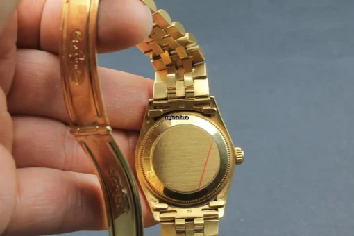 Aaa Fake Rolex Datejust 6824 Caliber 2030 Automatic Movement 31mm Yellow Gold Case Womens Watch - Image 10