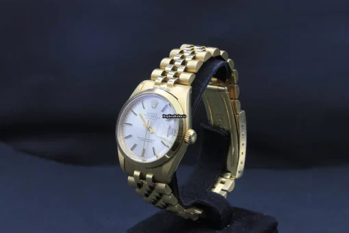 Aaa Fake Rolex Datejust 6824 Caliber 2030 Automatic Movement 31mm Yellow Gold Case Womens Watch - Image 3