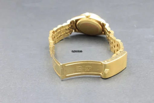 Aaa Fake Rolex Datejust 6824 Caliber 2030 Automatic Movement 31mm Yellow Gold Case Womens Watch - Image 7