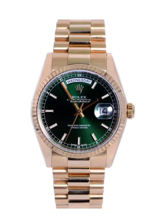 Quality Replica Rolex Day-date 36 118238 Automatic Movement 36mm Yellow Gold Case Mens/unisex Watch