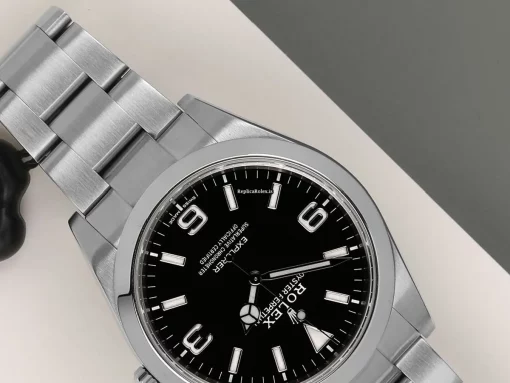 Great Replica Rolex Explorer 214270 Automatic Movement 39mm Steel Case Watch - Image 4