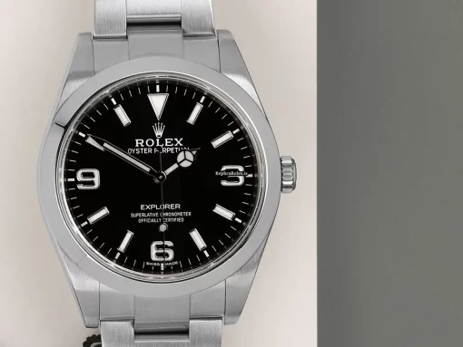Great Replica Rolex Explorer 214270 Automatic Movement 39mm Steel Case Watch - Image 5