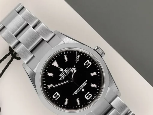 Beautiful Replica Rolex Explorer 114270 Automatic Movement 36mm Steel Case Watch - Image 3