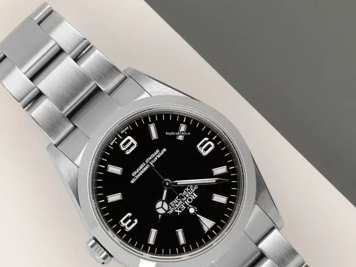 Beautiful Replica Rolex Explorer 114270 Automatic Movement 36mm Steel Case Watch - Image 4