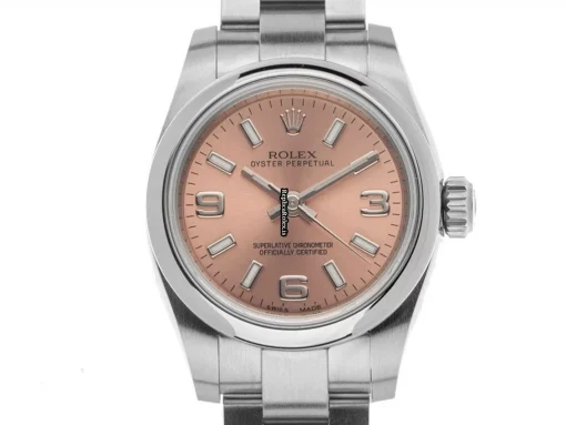 Inexpensive Replica Rolex Oyster Perpetual 26 176200 Caliber 2231 Automatic Movement 26mm Steel Case Mens/unisex Watch