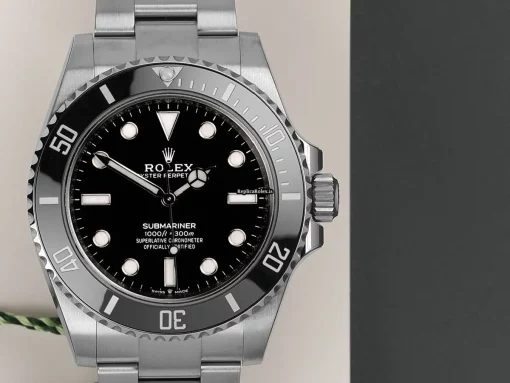 Amazing Fake Rolex Submariner 124060 Automatic Movement 41mm Steel Case Watch - Image 5