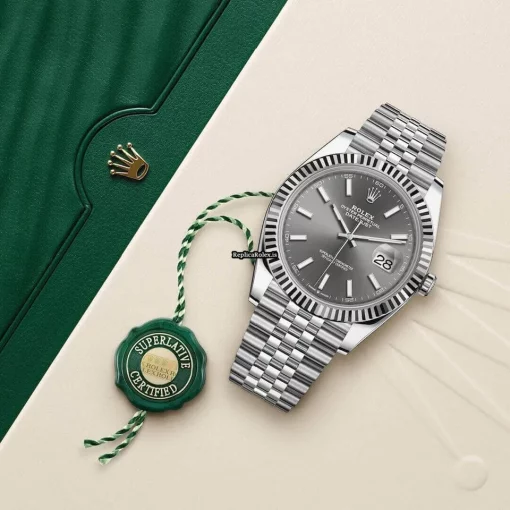 Marvellous Replica Rolex Datejust 126334 Caliber 3235 Automatic Movement 41mm Steel Case Mens/unisex Watch - Image 2