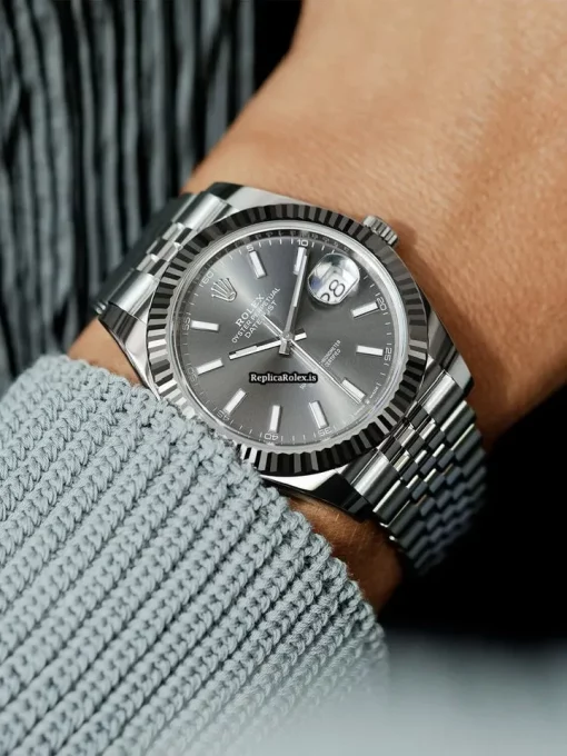 Marvellous Replica Rolex Datejust 126334 Caliber 3235 Automatic Movement 41mm Steel Case Mens/unisex Watch - Image 5