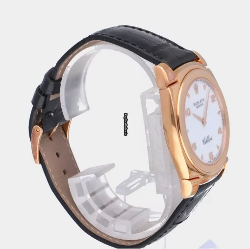 Ideal Copy Rolex Cellini 5330 Caliber 1602 Manual Winding Movement 36mm Rose Gold Case Mens/unisex Watch - Image 12