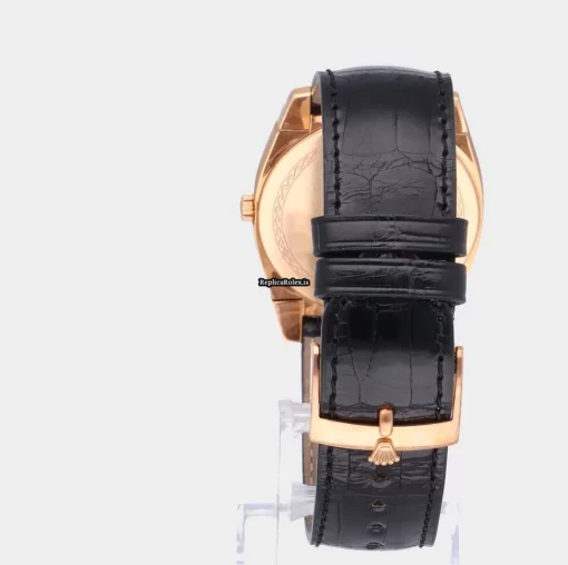 Ideal Copy Rolex Cellini 5330 Caliber 1602 Manual Winding Movement 36mm Rose Gold Case Mens/unisex Watch - Image 8