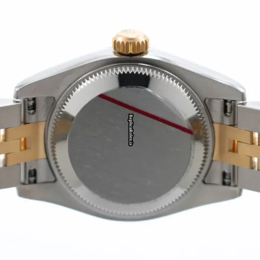 Suitable Fake Rolex Lady-datejust 179173 Automatic Movement 26mm Gold/steel Case Womens Watch - Image 7