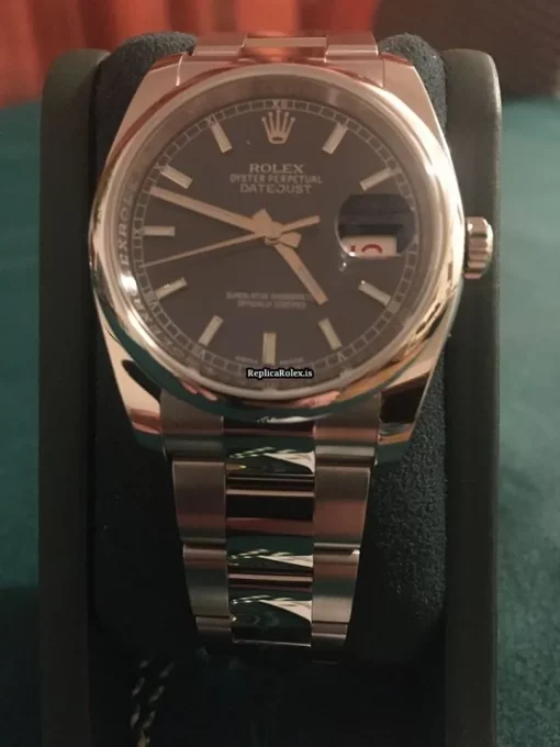 Swiss Replica Rolex Datejust 116200 Caliber 3135 Automatic Movement 36mm Steel Case Mens/unisex Watch