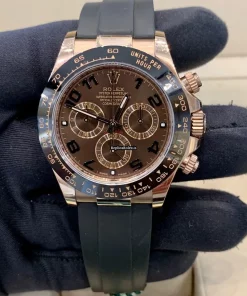 Inexpensive Replica Rolex Daytona 116515ln Caliber 4130 Automatic Movement 40mm Rose Gold Case Mens/unisex Watch