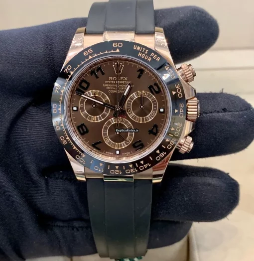 Inexpensive Replica Rolex Daytona 116515ln Caliber 4130 Automatic Movement 40mm Rose Gold Case Mens/unisex Watch