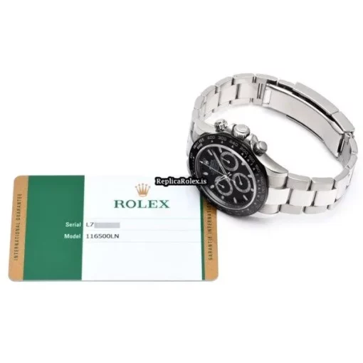 Recommend Imitation Rolex Daytona 116500ln Caliber 4130 Automatic Movement 40mm Steel Case Watch - Image 5