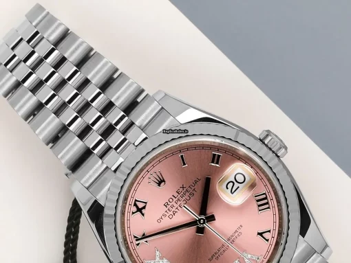 Cool Fake Rolex Datejust 126234 Automatic Movement 36mm Gold/steel Case Watch - Image 3