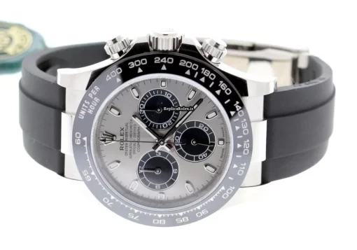 Trustworthy Replica Rolex Daytona 116519ln Caliber 4130 Automatic Movement 40mm White Gold Case Mens/unisex Watch - Image 6