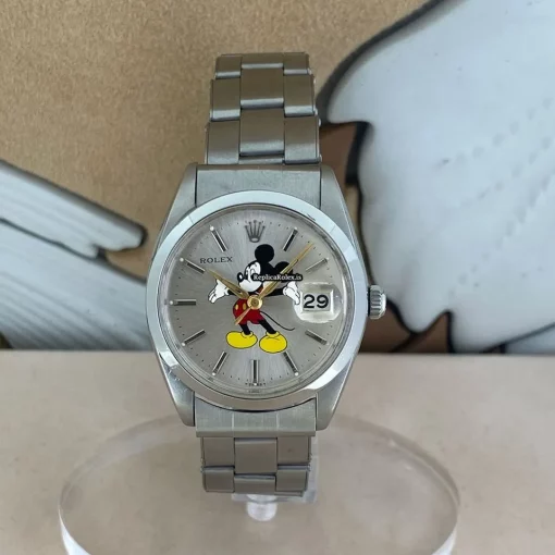 High Quality Replica Rolex Oyster Precision 6694 Manual Winding Movement 34mm Steel Case Watch