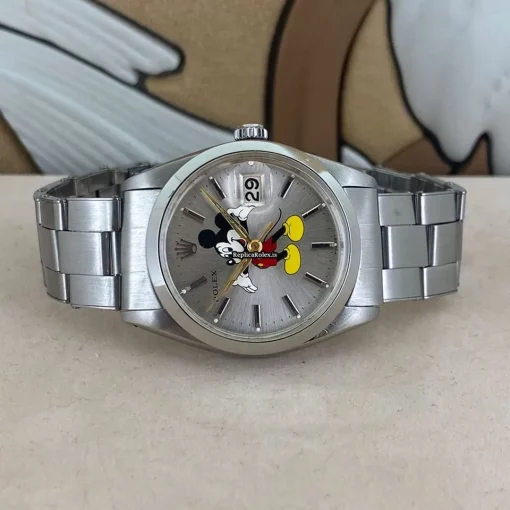 High Quality Replica Rolex Oyster Precision 6694 Manual Winding Movement 34mm Steel Case Watch - Image 5